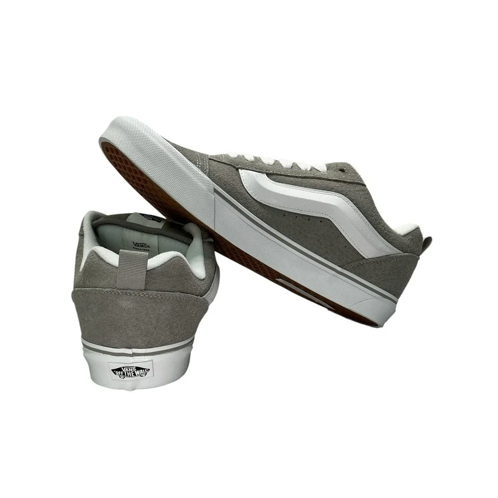 Vans Kun Skool Pig Suede Grey VN000D75GRY Men's Size 12  No Box